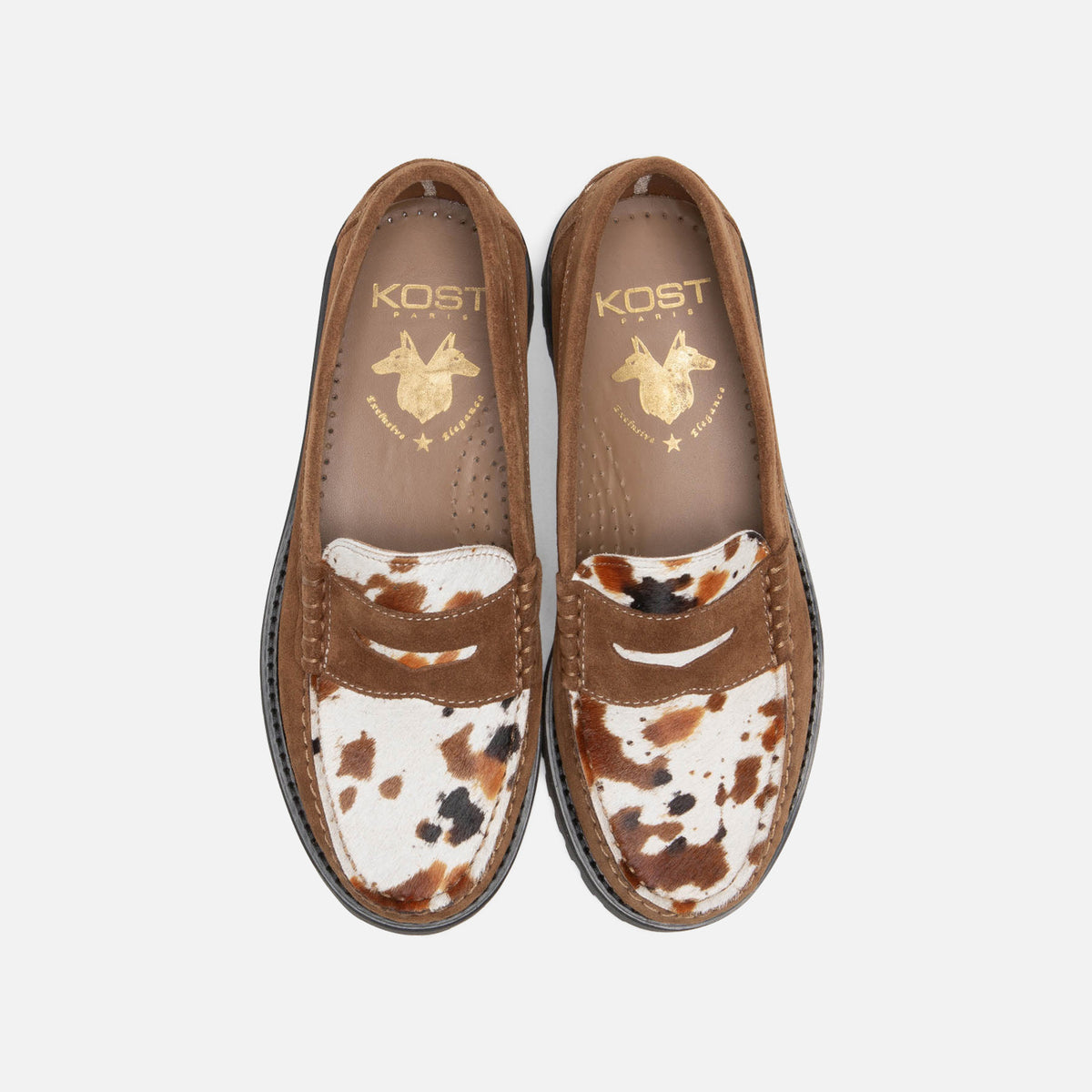 FOX F SP COGNAC+BEIGE