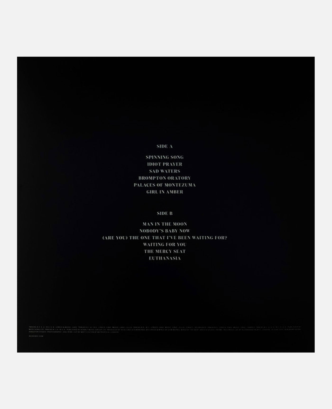 IDIOT PRAYER (ALONE AT ALEXANDRA PALACE) _ - KOST