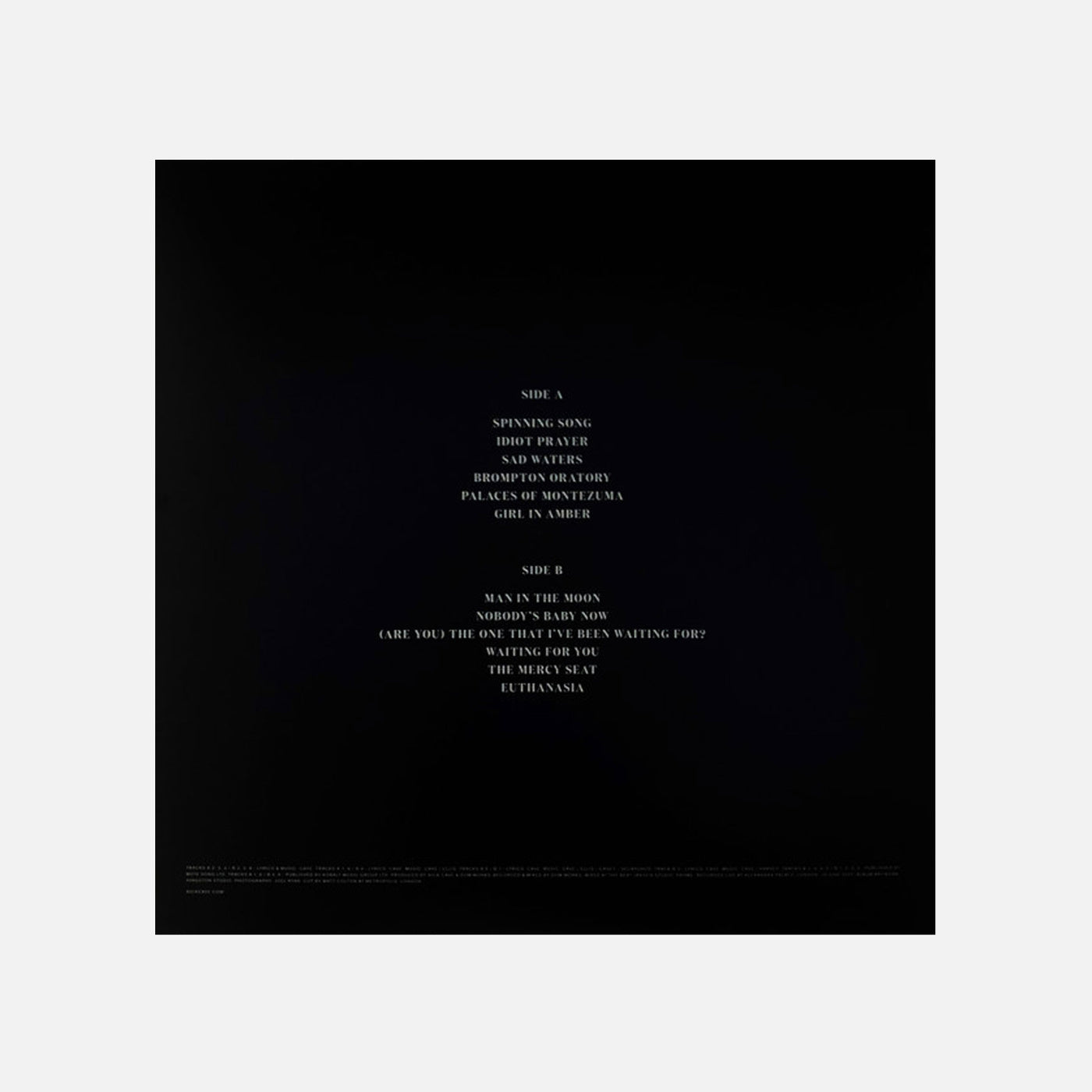 IDIOT PRAYER (ALONE AT ALEXANDRA PALACE) _ - KOST