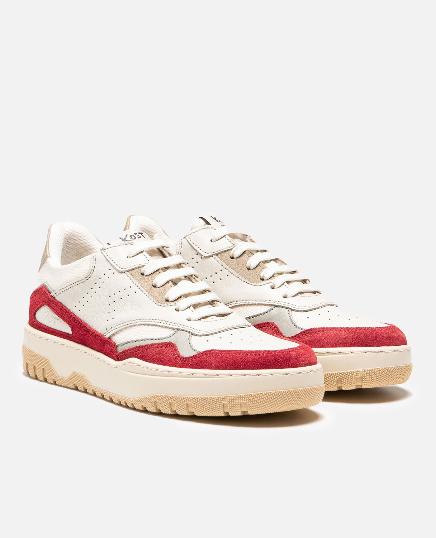 JAYDEN F ECRU+BORDEAUX - KOST