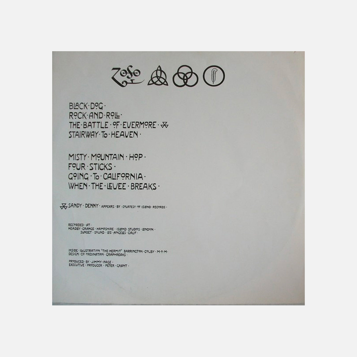 LED ZEPPELIN IV _ - KOST