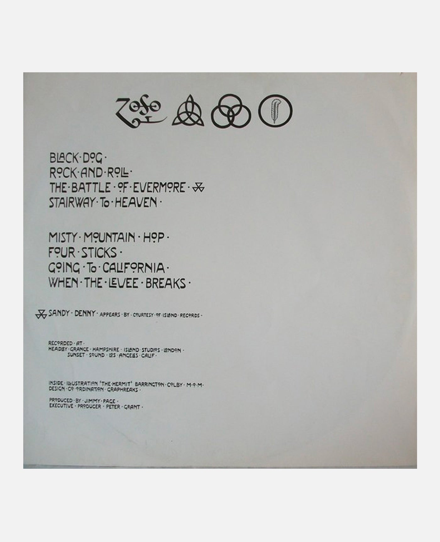 LED ZEPPELIN IV _ - KOST