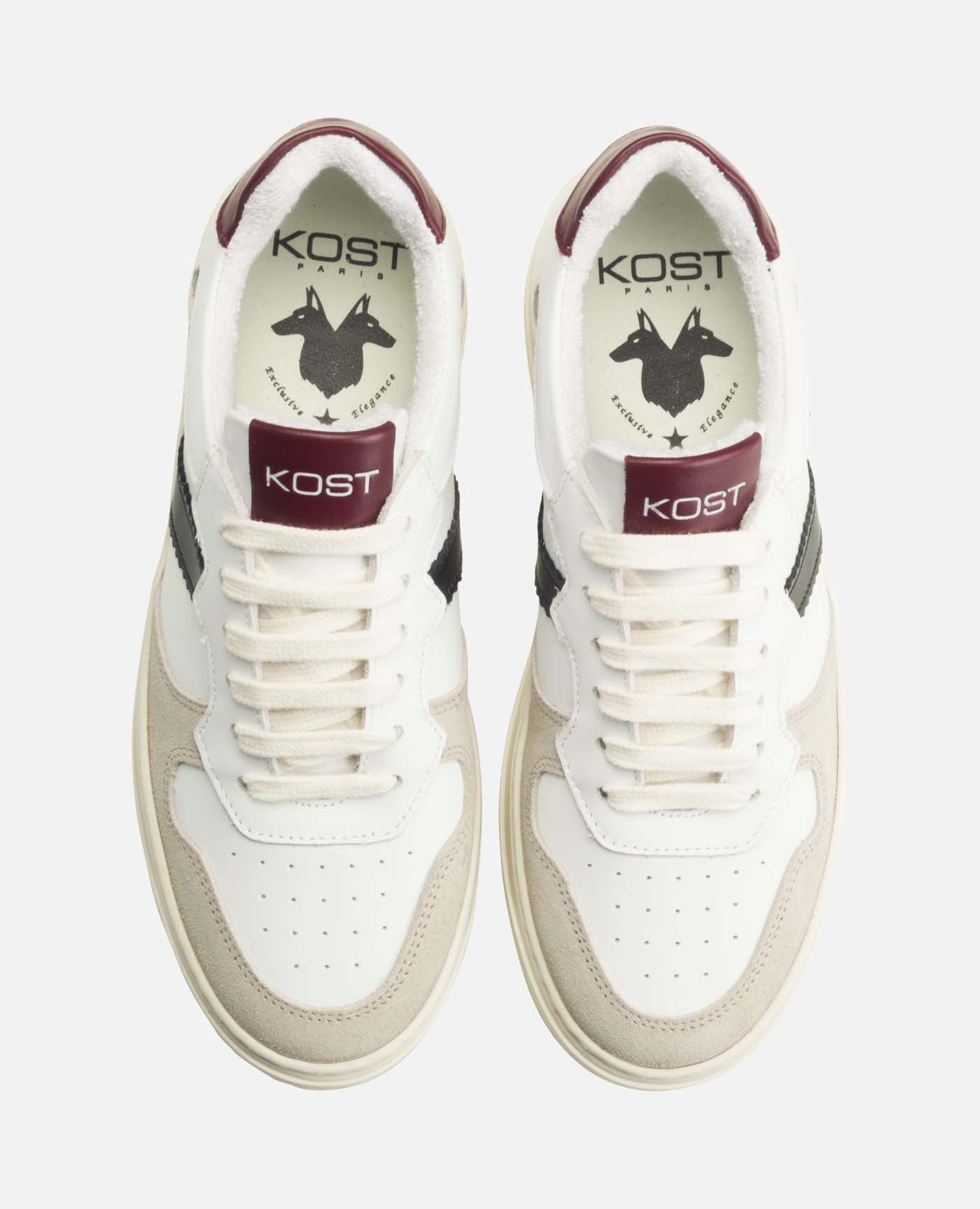 LEGEND F BLANC+BORDEAUX - KOST