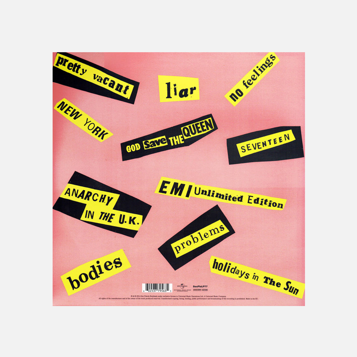 NEVER MIND THE BOLLOCKS _ - KOST