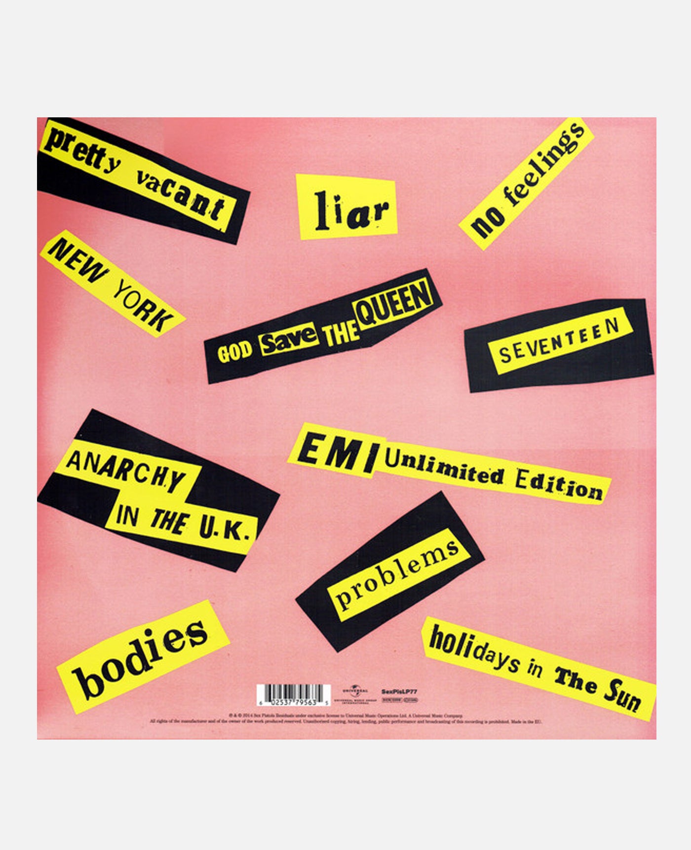 NEVER MIND THE BOLLOCKS _ - KOST