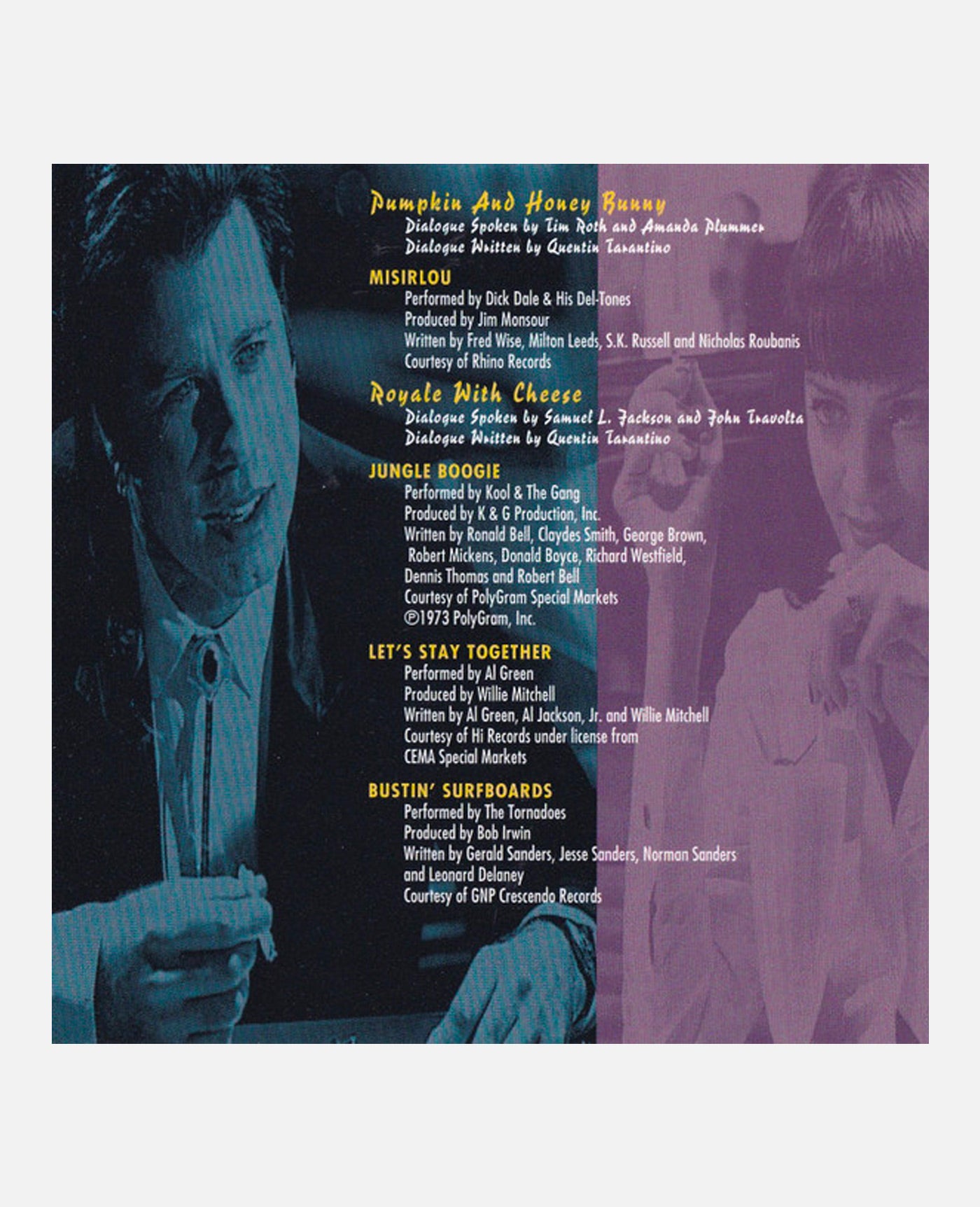 PULP FICTION (OST) _ - KOST