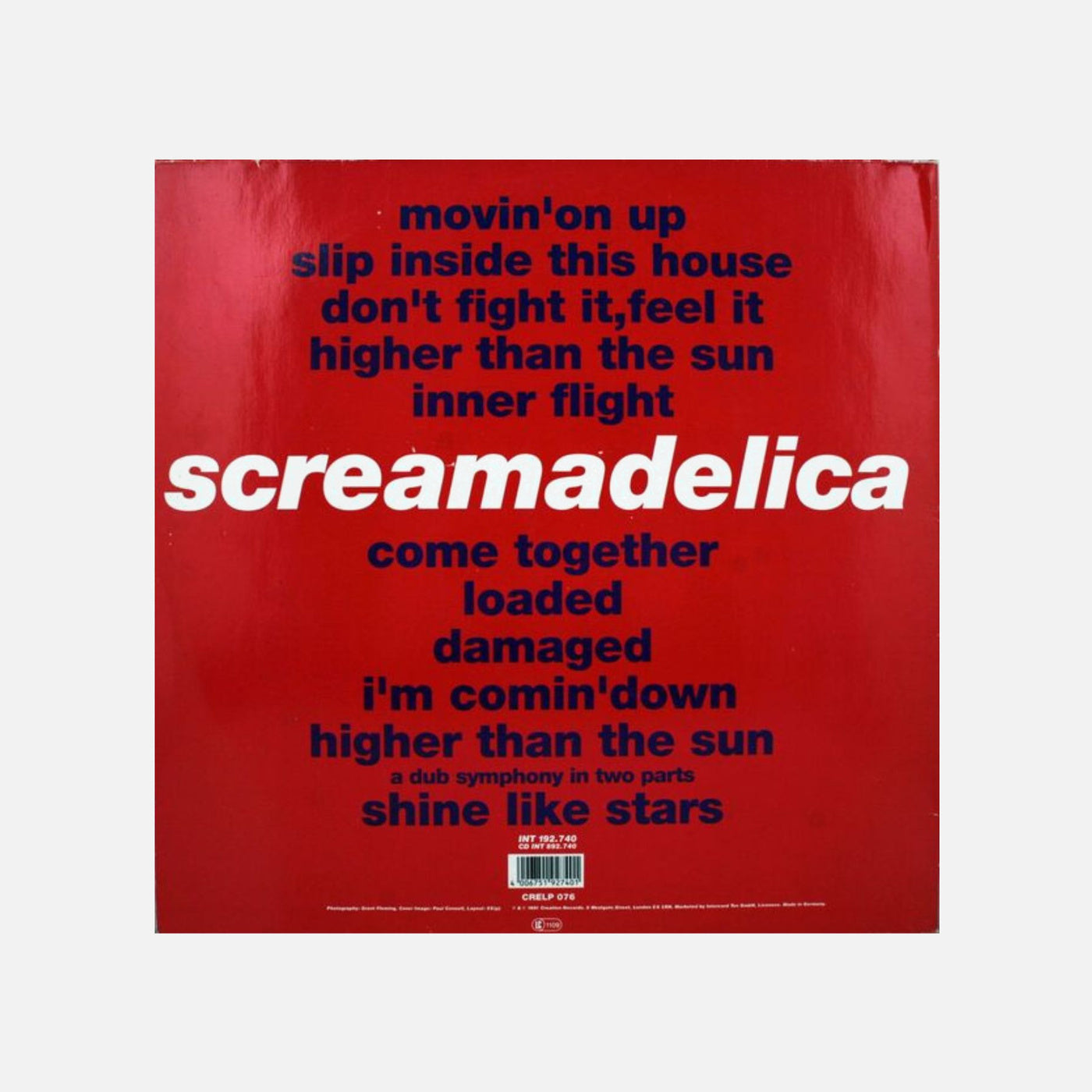 SCREAMADELICA _ - KOST