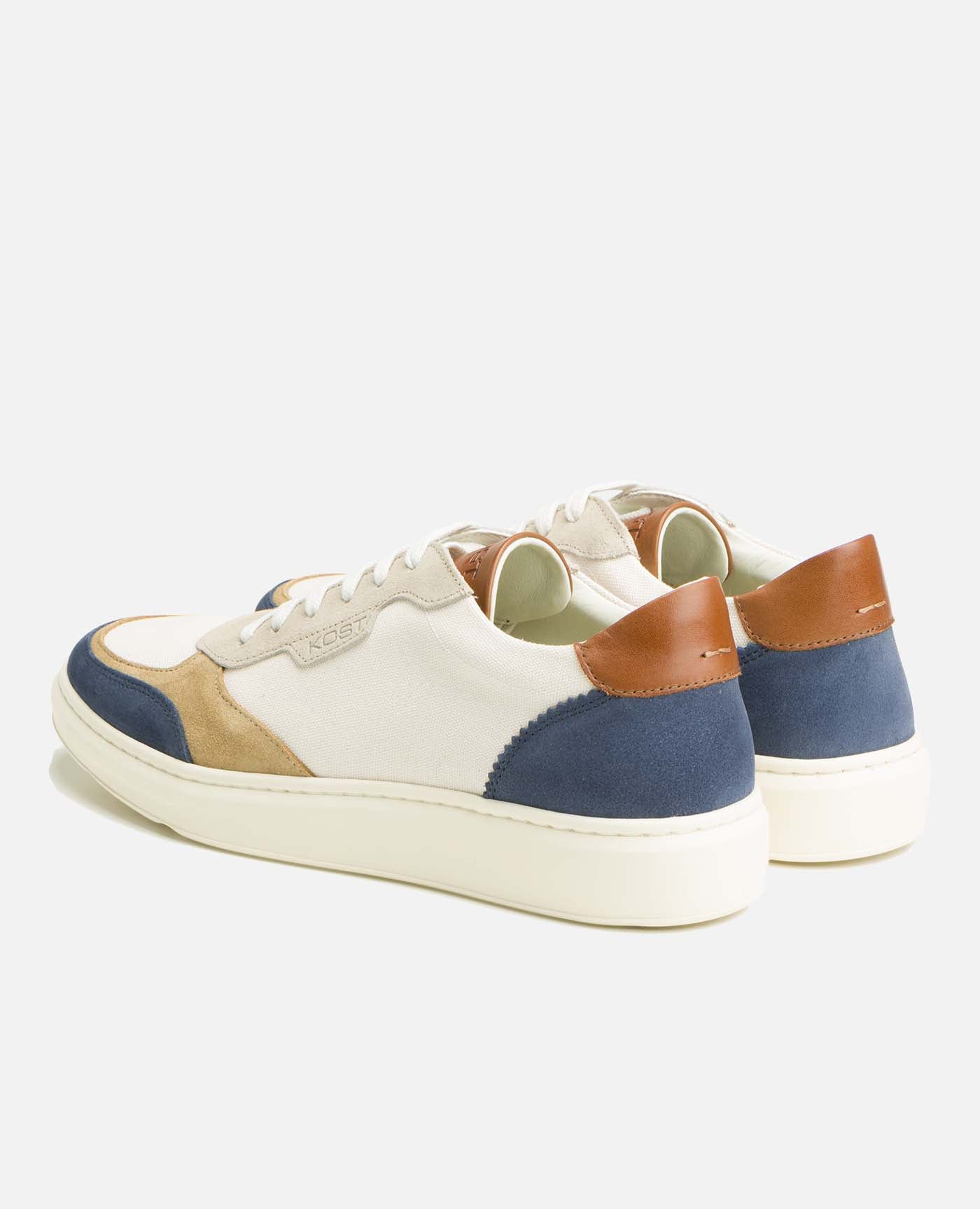 SNOOZE T BLEU+BEIGE+CAMEL - KOST