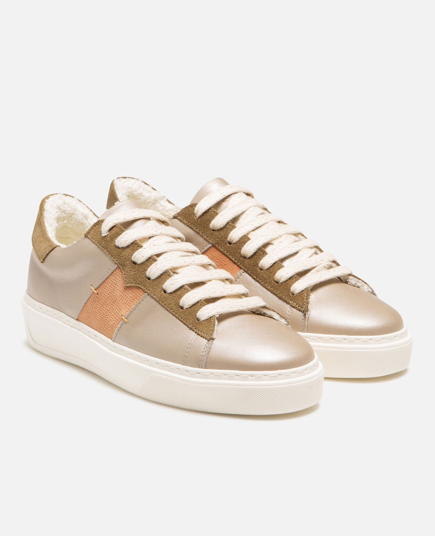 SWANKY F FB BEIGE+TAUPE+PECHE - KOST