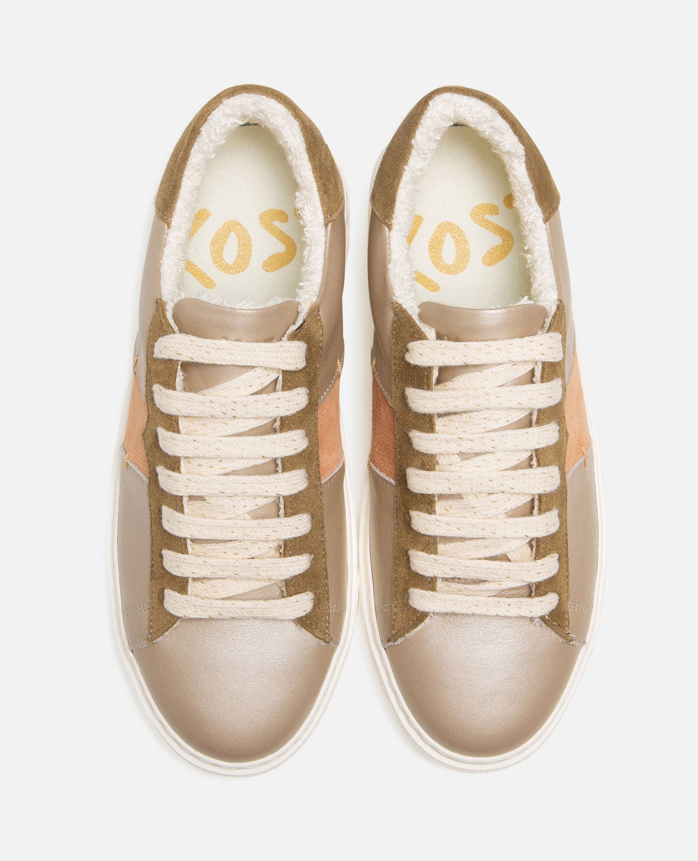 SWANKY F FB BEIGE+TAUPE+PECHE - KOST