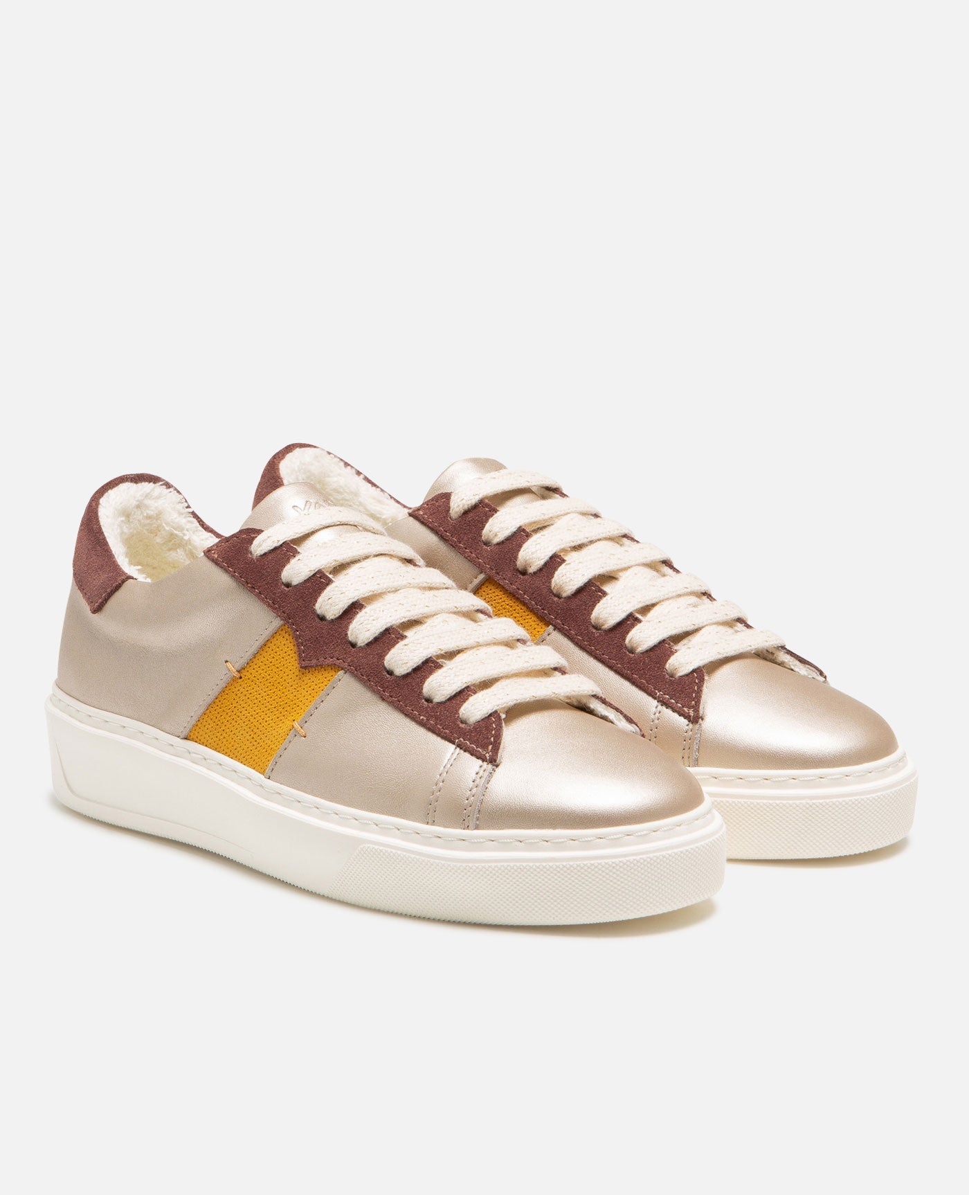 SWANKY F FB BEIGE+MARRON+MOUTARDE - KOST