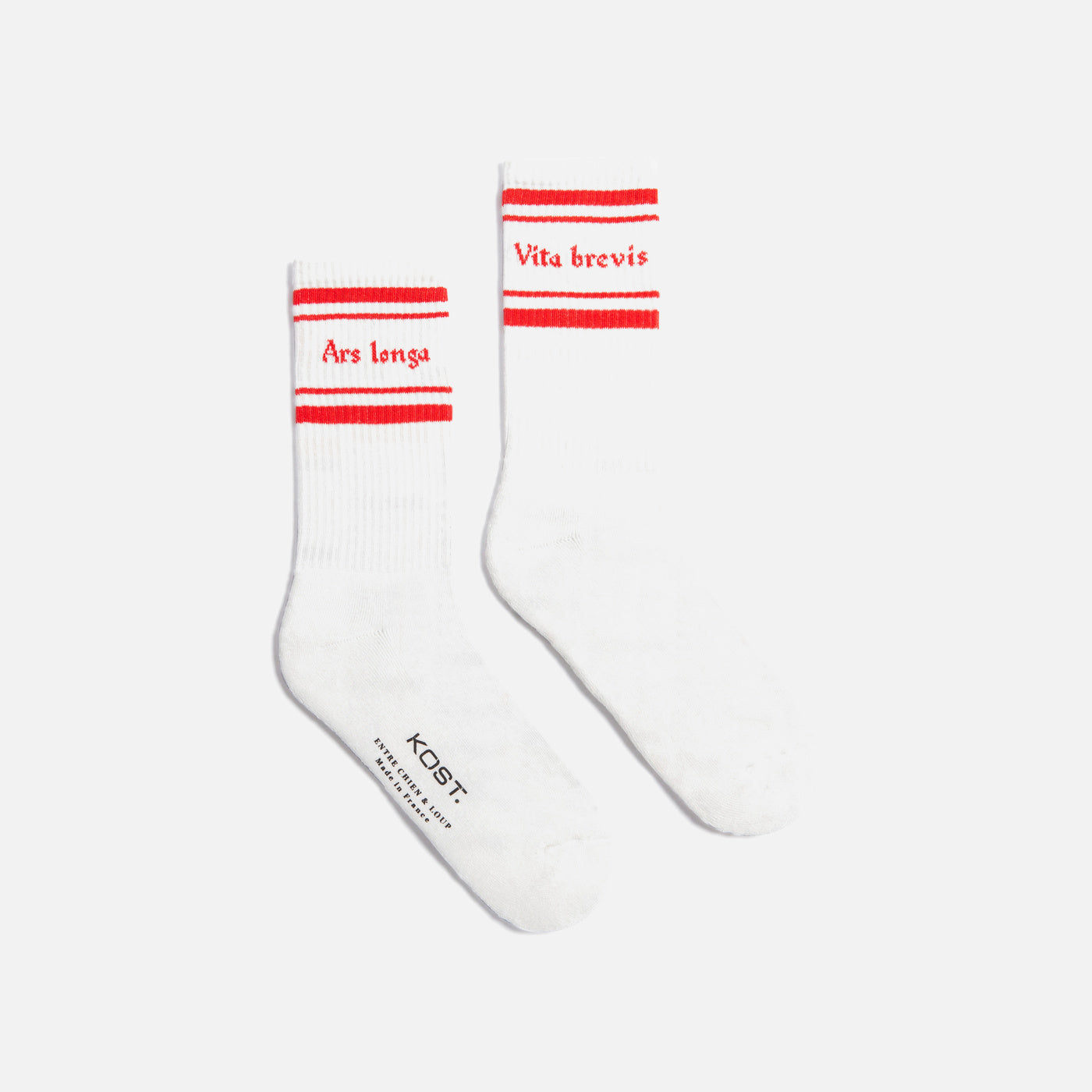 VITA BREVIS ECRU+ROUGE - KOST