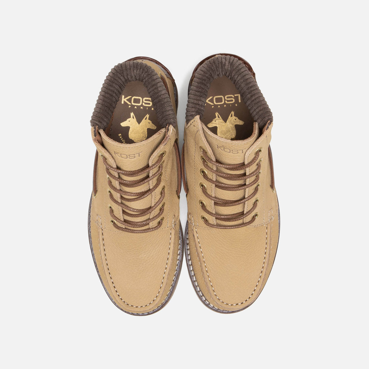 WOLF F SAND+BROWN