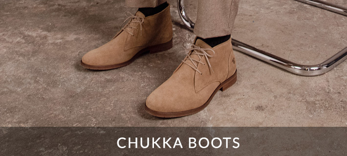 Men's Leather Chukka Boots KOST
