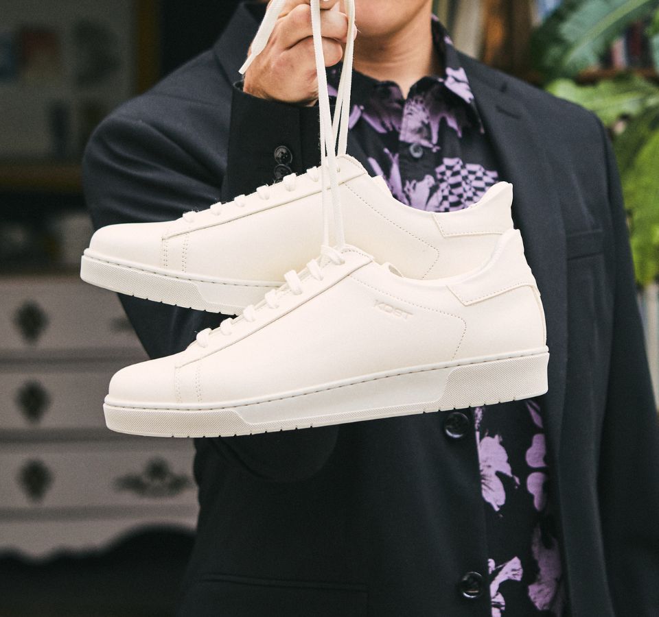 Sneakers Cuir Tannage Végétal