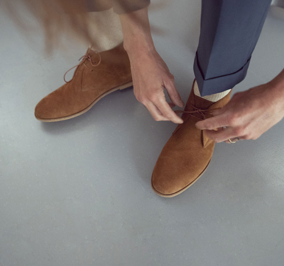 Men's Suede Leather Boots KOST